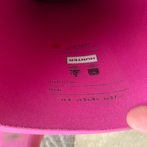 Hunter boots - Picture 2 of 3